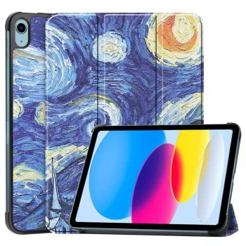 CoreParts TABX-IP10-COVER13 dėklas planšetei 27,7 cm (10,9 col.) sulankstomas dėklas Mėlyna, Žalia, Oranžinė, Balta, Geltona