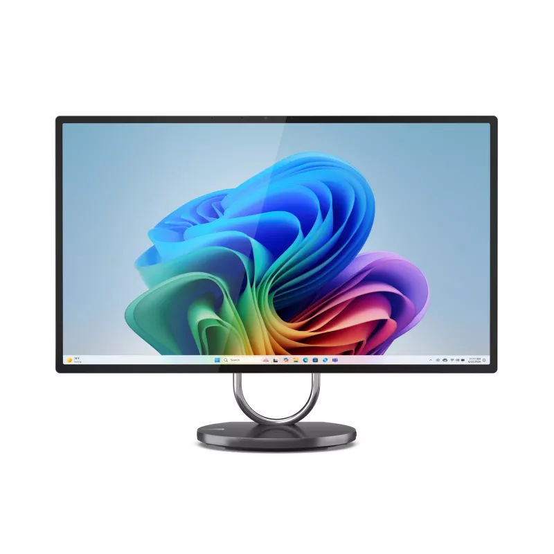 Lenovo Yoga AIO 32ILL10 All-in-One kompiuteris 80 cm (31.5 inch) 4K Ultra HD Intel Core Ultra 7 258V 32 GB LPDDR5x 1 TB SSD NVIDIA GeForce RTX 4050 Windows 11 Pro Wi-Fi 7 Pilka