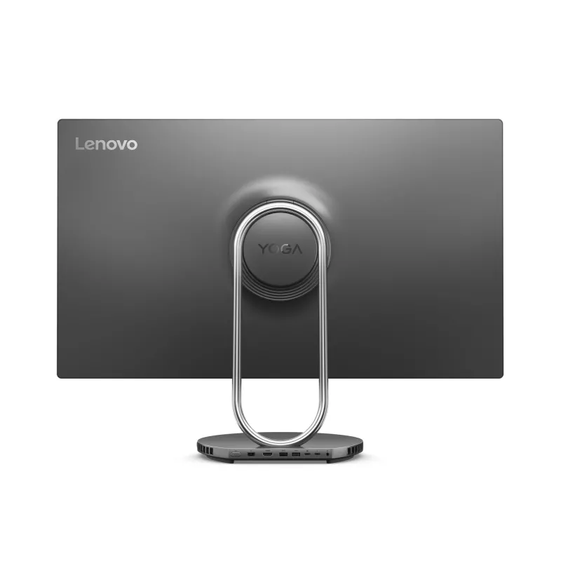 Lenovo Yoga AIO 32ILL10 All-in-One kompiuteris 80 cm (31.5 inch) 4K Ultra HD Intel Core Ultra 7 258V 32 GB LPDDR5x 1 TB SSD NVIDIA GeForce RTX 4050 Windows 11 Pro Wi-Fi 7 Pilka