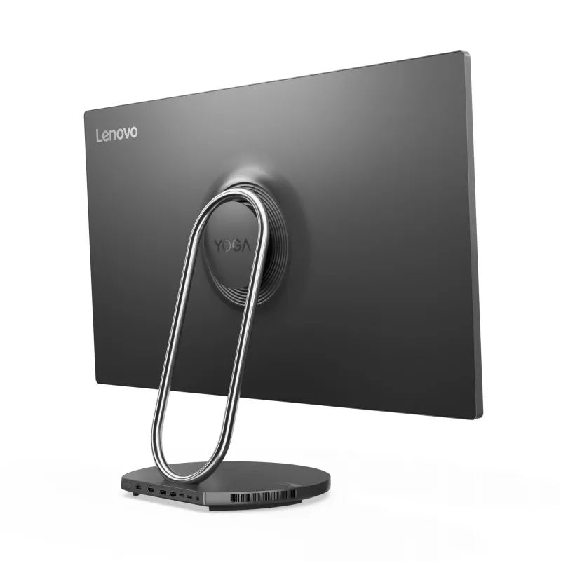 Lenovo Yoga AIO 32ILL10 All-in-One kompiuteris 80 cm (31.5 inch) 4K Ultra HD Intel Core Ultra 7 258V 32 GB LPDDR5x 1 TB SSD NVIDIA GeForce RTX 4050 Windows 11 Pro Wi-Fi 7 Pilka