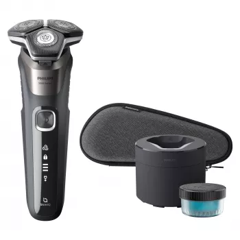 Elektrinis skustuvas Philips SHAVER Series 5000 S5887/50 šlapiam ir sausam skutimui su SteelPrecision ašmenimis
