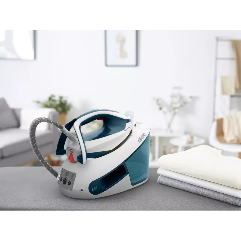 Tefal Express Power SV8111 1.8 L Durilium AirGlide Autoclean padas Mėlyna, Balta