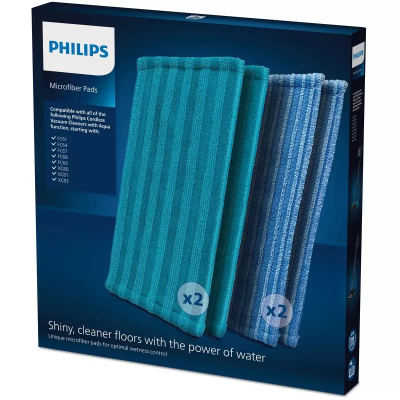 Philips įkraunamos lazdos priedas XV1700/01 Mikropluošto pagalvėlės