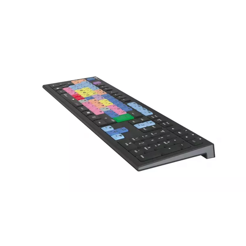 Logickeyboard Avid Media Composer ASTRA 2 apšviesta klaviatūra PC vokiška (LKB-MCOM4-A2PC-DE)