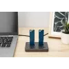Išorinė NVMe M.2 SSD klonavimo stotelė DIGITUS DA-71545-1, USB 3.1 Gen2 Type-C, palaiko 2 M.2 diskus, juoda