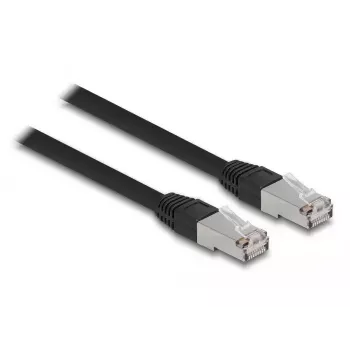 DeLOCK RJ45 Cat.6A 20m juodas tinklo kabelis