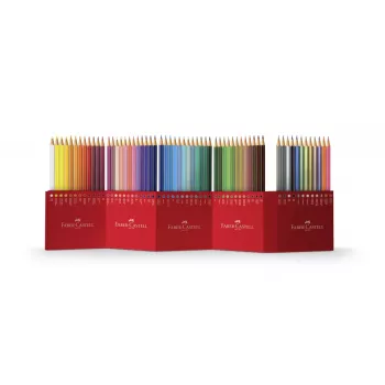 Spalvotų pieštukų rinkinys Faber-Castell 111260, 60 vnt.