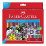 Spalvotų pieštukų rinkinys Faber-Castell 111260, 60 vnt.