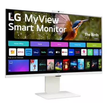 LG MyView Smart 31,5 col. (80 cm) 4K Ultra HD LCD monitorius baltas