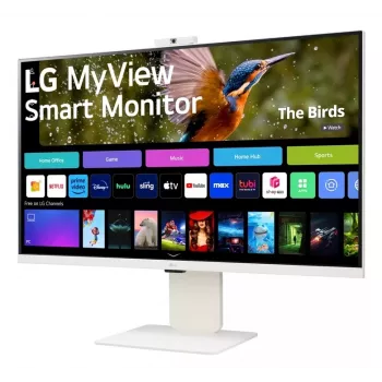LG MyView Smart 31,5 col. (80 cm) 4K Ultra HD LCD monitorius baltas