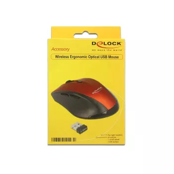 DeLOCK 12493 RF belaidė optinė pelė 1600 DPI