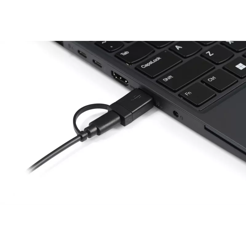 BakkerElkhuizen UltraBoard 950 V2 DE Qwertz, laidinė, USB, žirklinis mechanizmas, QWERTZ, tamsiai pilka, šviesiai pilka