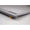 BakkerElkhuizen UltraBoard 950 V2 DE Qwertz, laidinė, USB, žirklinis mechanizmas, QWERTZ, tamsiai pilka, šviesiai pilka