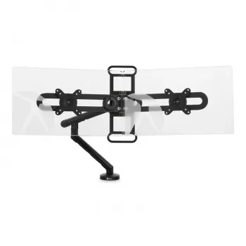 BakkerElkhuizen BE Universal Crossbar, 8 kg, 43,2 cm (17 col.), 88,9 cm (35 col.), 100 x 100 mm, aukščio reguliavimas, juoda