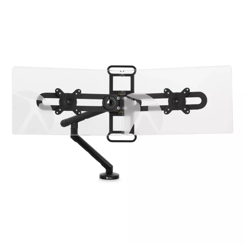 BakkerElkhuizen BE Universal Crossbar, 8 kg, 43,2 cm (17 col.), 88,9 cm (35 col.), 100 x 100 mm, aukščio reguliavimas, juoda