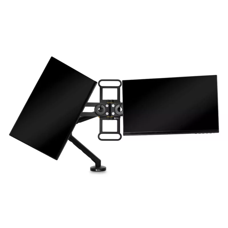 BakkerElkhuizen BE Universal Crossbar, 8 kg, 43,2 cm (17 col.), 88,9 cm (35 col.), 100 x 100 mm, aukščio reguliavimas, juoda