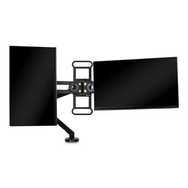 BakkerElkhuizen BE Universal Crossbar, 8 kg, 43,2 cm (17 col.), 88,9 cm (35 col.), 100 x 100 mm, aukščio reguliavimas, juoda