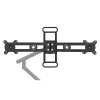 BakkerElkhuizen BE Universal Crossbar, 8 kg, 43,2 cm (17 col.), 88,9 cm (35 col.), 100 x 100 mm, aukščio reguliavimas, juoda