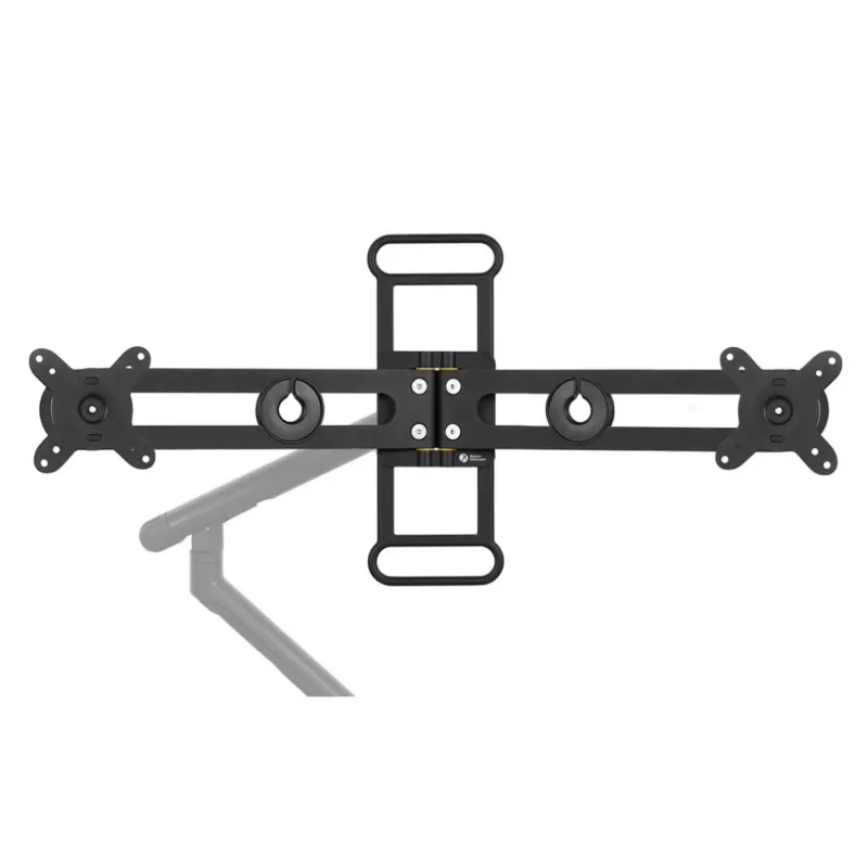 BakkerElkhuizen BE Universal Crossbar, 8 kg, 43,2 cm (17 col.), 88,9 cm (35 col.), 100 x 100 mm, aukščio reguliavimas, juoda
