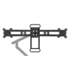 BakkerElkhuizen BE Universal Crossbar, 8 kg, 43,2 cm (17 col.), 88,9 cm (35 col.), 100 x 100 mm, aukščio reguliavimas, juoda