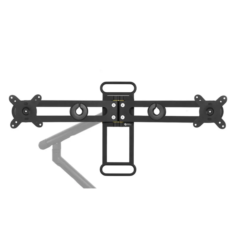 BakkerElkhuizen BE Universal Crossbar, 8 kg, 43,2 cm (17 col.), 88,9 cm (35 col.), 100 x 100 mm, aukščio reguliavimas, juoda