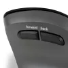 BakkerElkhuizen PRF Pro pelė dešinei rankai, vertikali, optinė, RF Wireless + Bluetooth + USB Type-C, 2400 DPI, juoda, pilka