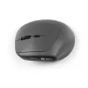 BakkerElkhuizen MidWay pelė dešinei rankai, vertikalaus dizaino, optinė, RF belaidė + Bluetooth + USB Type-C, 2400 DPI, pilka, juoda