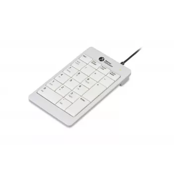 BakkerElkhuizen UltraBoard 955 V2 Numeric, USB, 22 klavišai, nešiojamam/ staliniam kompiuteriui, 1,5 m, tamsiai pilka, šviesiai pilka