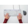 BakkerElkhuizen UltraBoard 955 V2 Numeric, USB, 22 klavišai, nešiojamam/ staliniam kompiuteriui, 1,5 m, tamsiai pilka, šviesiai pilka
