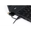 BakkerElkhuizen UltraBoard 955 V2 Numeric, USB, 22 klavišai, nešiojamam/ staliniam kompiuteriui, 1,5 m, tamsiai pilka, šviesiai pilka