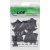 InLine 94030 laido jungtis Juoda