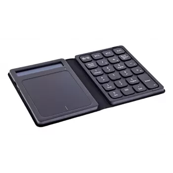 InLine 55379G belaidė klaviatūra su skaičių bloku, Bluetooth, universali, juoda