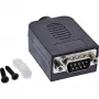 InLine 92501J D-Sub 9 jungtis su gnybtų bloku, juoda