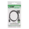 InLine 92504D laidas jungtis Micro USB / gnybtų blokas, 5 kontaktų, juoda, žalia