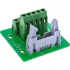 InLine 92504O laido jungtis IDC 10 / gnybtų blokas 5 gnybtai Žalia, Šviesiai pilka