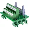 InLine 92504P IDC 20 lizdo į 10 kontaktų gnybtų bloką adapteris, montuojamas ant PCB