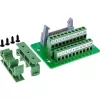 InLine 92504P IDC 20 lizdo į 10 kontaktų gnybtų bloką adapteris, montuojamas ant PCB