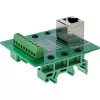 InLine 92505A RJ45 gnybtų blokas 8P8C / gnybtų juosta 9 gnybtai Žalia