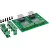 InLine 92505C dvigubas RJ45 lizdų gnybtų blokas, tiesus, DIN bėgiui