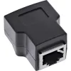 InLine 92505E RJ45 8P8C / gnybtų blokas, 8 kontaktų, juodas
