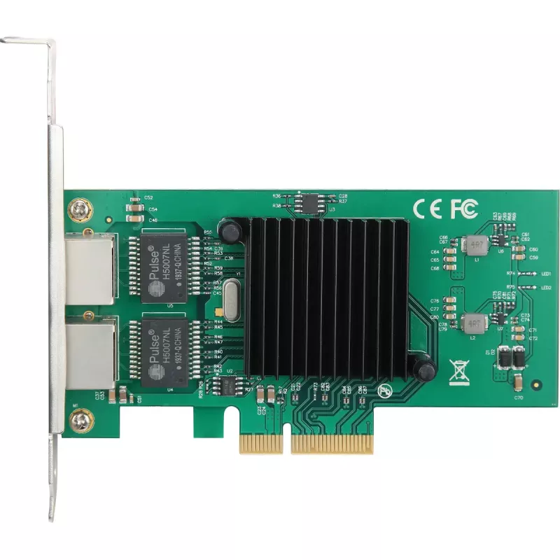 InLine 51125B vidinė tinklo plokštė Ethernet 1000 Mbit/s
