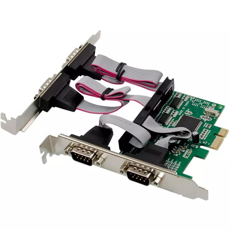 PCIe 4 prievadų RS-232 sąsajos adapteris InLine 76619E