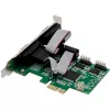 PCIe 4 prievadų RS-232 sąsajos adapteris InLine 76619E