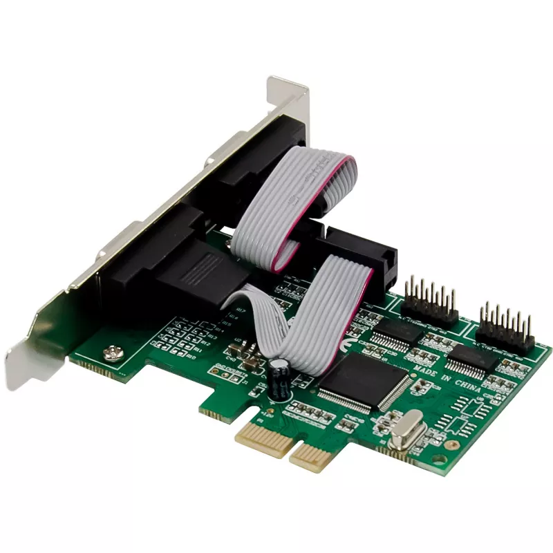PCIe 4 prievadų RS-232 sąsajos adapteris InLine 76619E