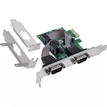 InLine 76619F PCIe 2 prievadų RS-232 sąsajos adapteris