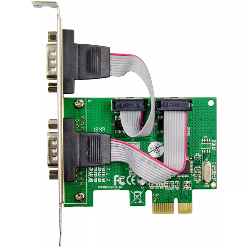 InLine 76619F PCIe 2 prievadų RS-232 sąsajos adapteris