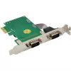 InLine 76619F PCIe 2 prievadų RS-232 sąsajos adapteris