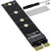 InLine 76619H PCIe x1 į M.2 Key M adapterio plokštė NVMe SSD