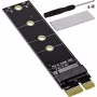 InLine 76619H PCIe x1 į M.2 Key M adapterio plokštė NVMe SSD
