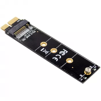 InLine 76619H PCIe x1 į M.2 Key M adapterio plokštė NVMe SSD